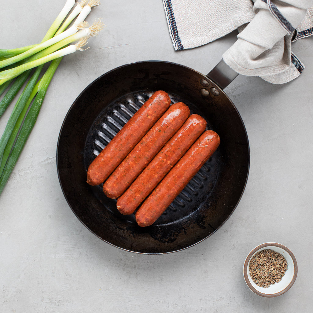 Andouille Links Pasture Raised Pork with No antibiotics Porter Road