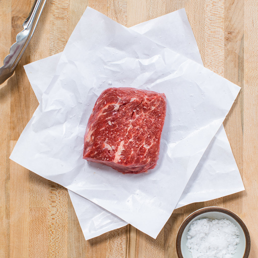 Petite Denver Steak Dry Aged Beef, PastureRaised with No antibiotics