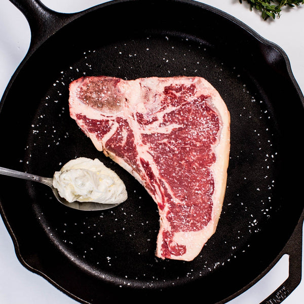 Porterhouse Temperature For T Bone Steak Cast Iron T Bone Medium T